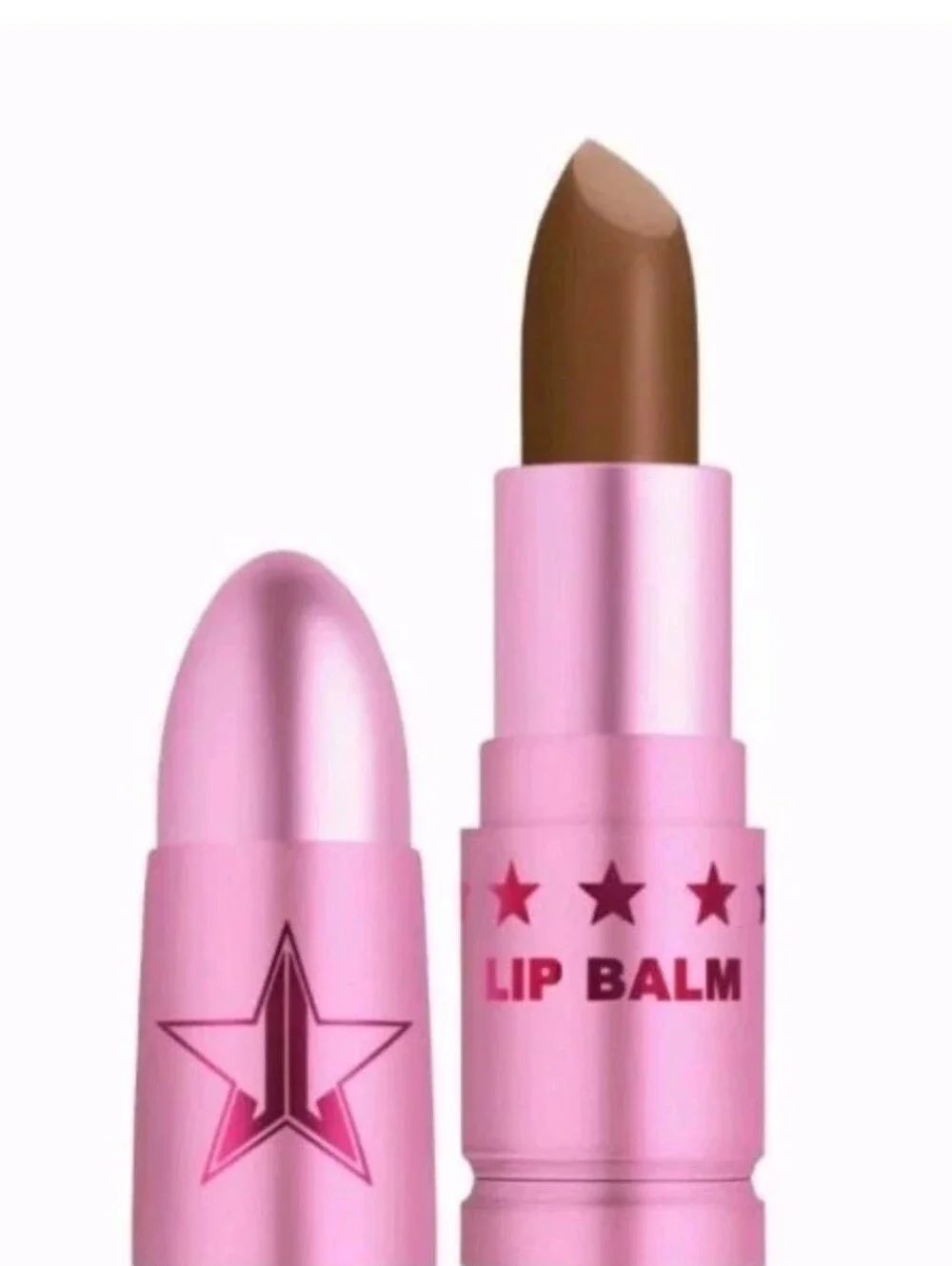 Jeffree Star Tinted Lip Balm in Cowboy Kiss - Hydrating Brown Shade - NIB